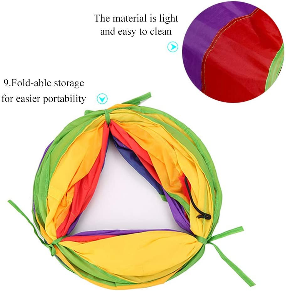Tunnel Toy with Holes & Fun Ball - Ever Tail