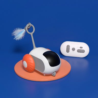 Remote Control Interactive Cat Toy Car USB - Ever Tail