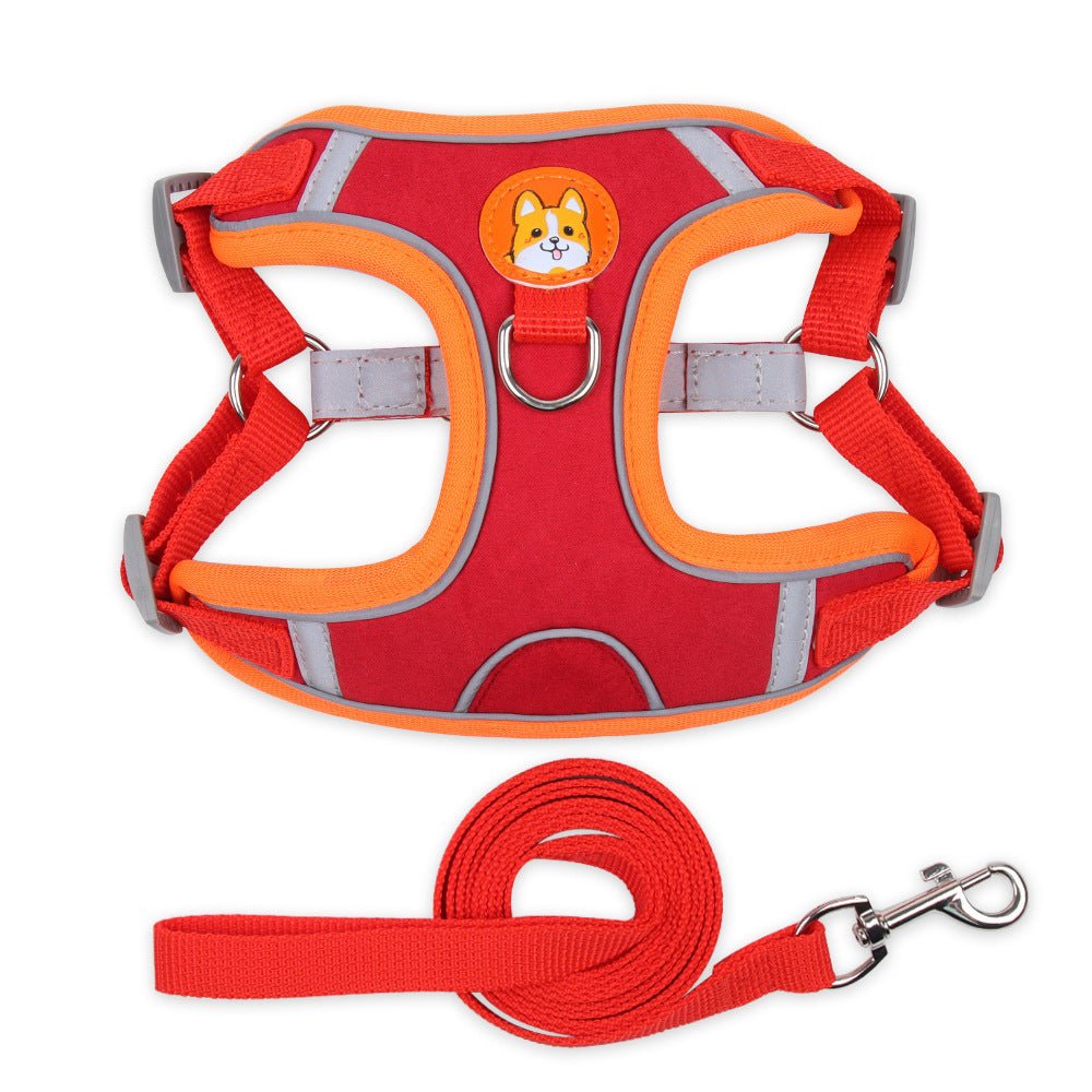 Reflective Soft Mesh Harness - Ever Tail