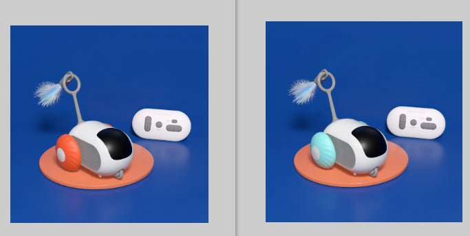 Remote Control Interactive Cat Toy Car USB - Ever Tail