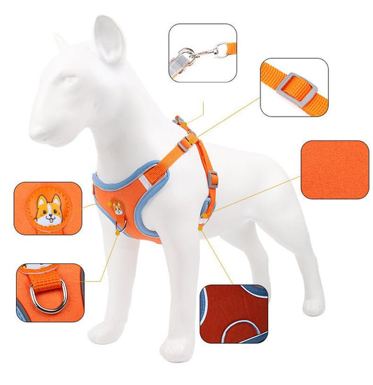 Reflective Soft Mesh Harness - Ever Tail