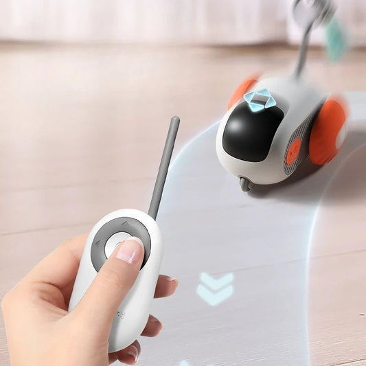 Remote Control Interactive Cat Toy Car USB - Ever Tail
