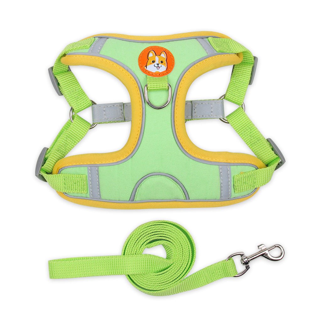 Reflective Soft Mesh Harness - Ever Tail
